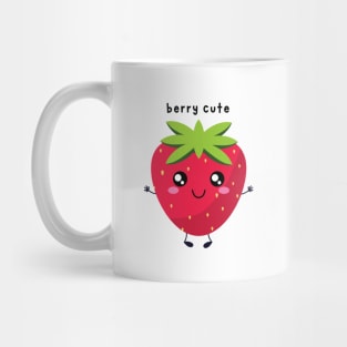 Berry Cute Kawaii Strawberry Mug